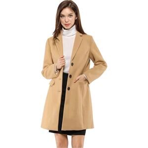 Fall Coats for Women's 2025 Pea Coats Long Winter Trench Coat